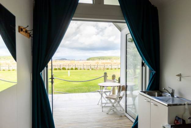 Foxton Beach Holiday Park Boat Sheds