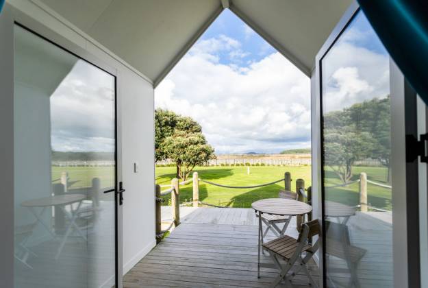 Foxton Beach Holiday Park Boat Sheds