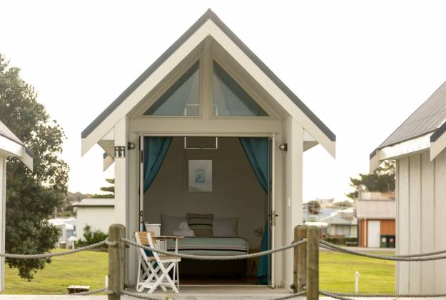 Foxton Beach Holiday Park Boat Sheds