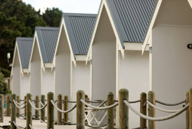 Foxton Beach Holiday Park Boat Sheds
